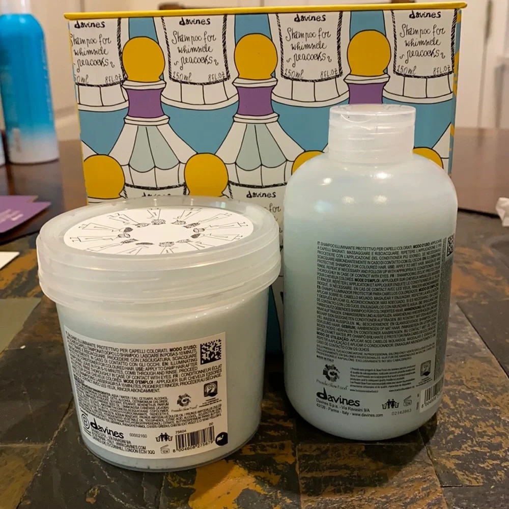 Davines  Colours Minu Shampoo Conditioner 8.77 oz